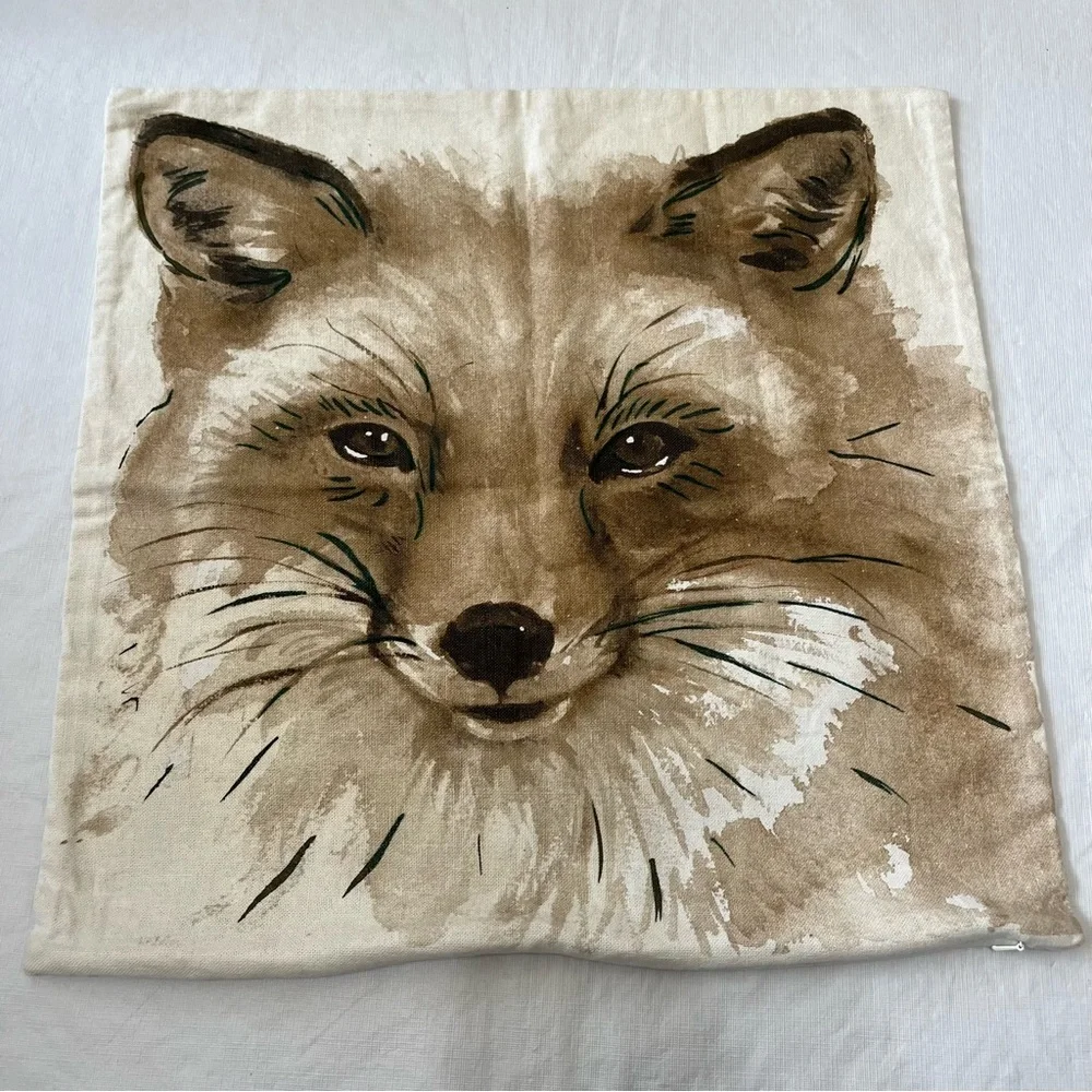 Pottery Barn Fox Pillow Cover